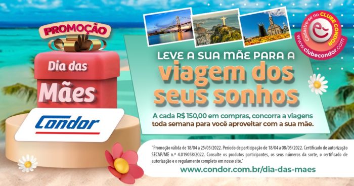 Clube Condor comemora cinco anos com sorteio de viagens