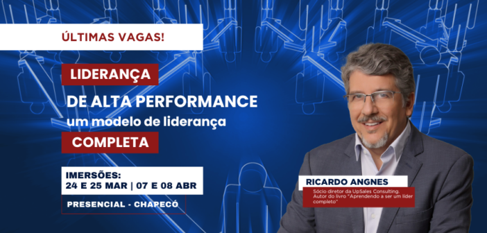 Últimas vagas para participar do curso Liderança de Alta Performance em Chapecó